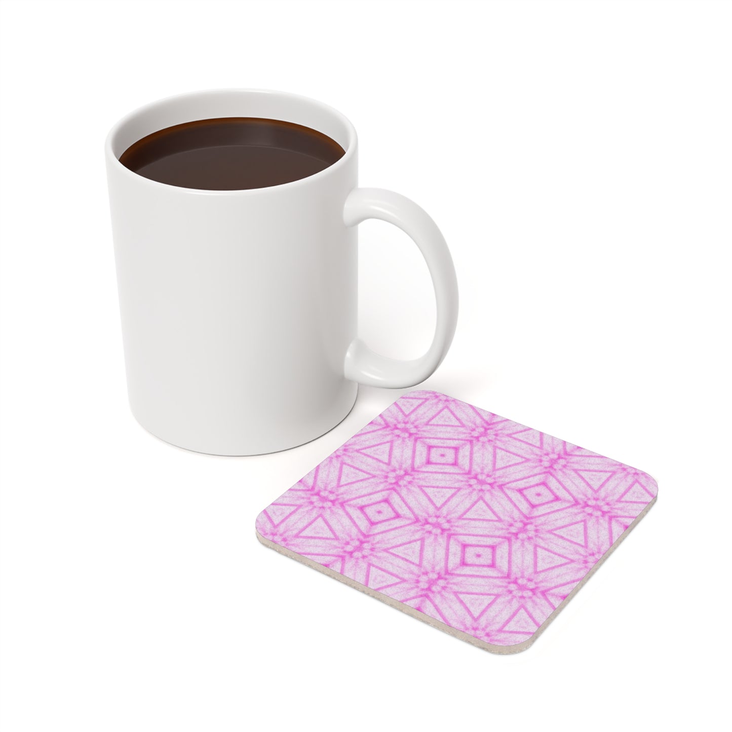 Cherry Blossom Patchwork Coaster – Sakura Floral Drink Coasters, Japanese Cherry Blossom Set