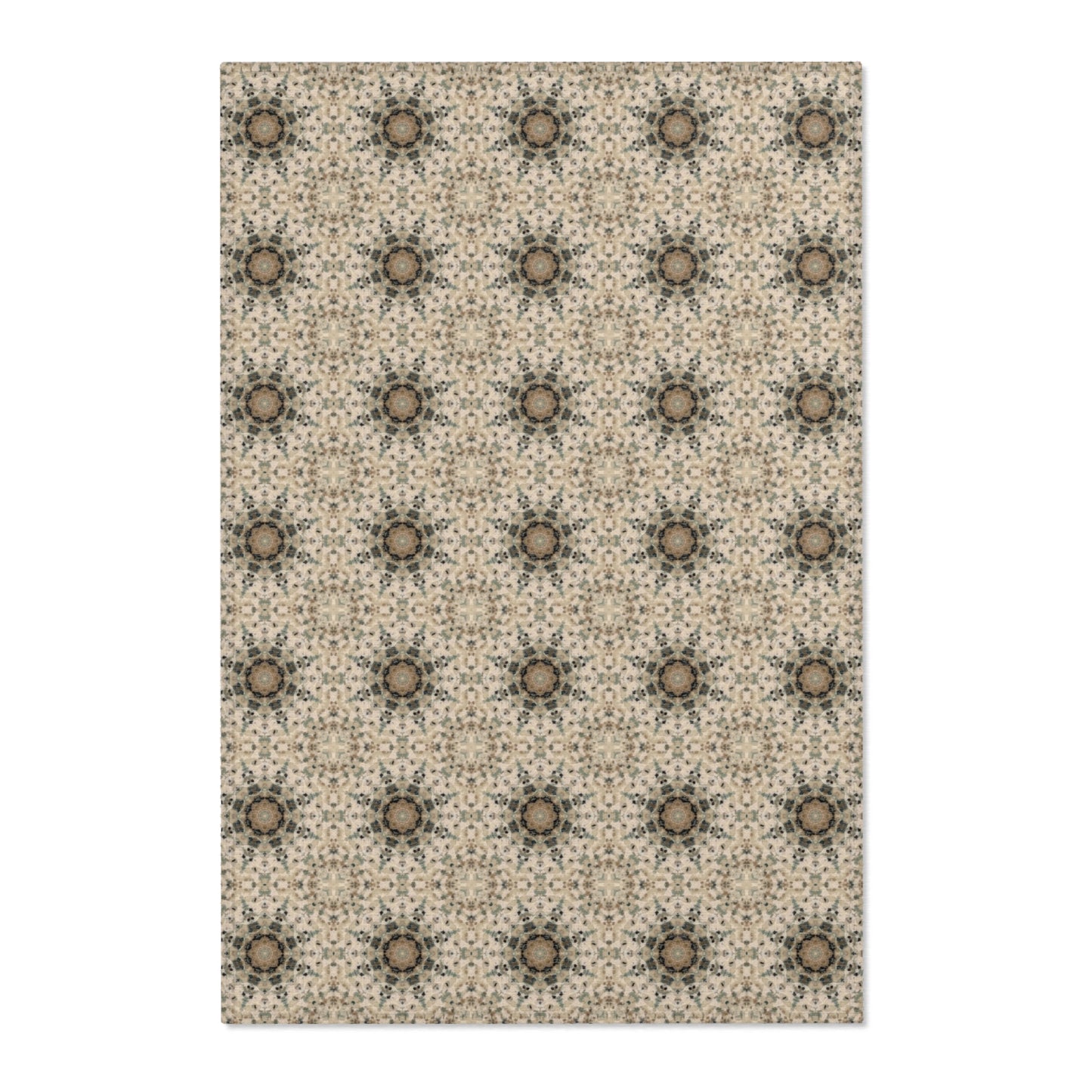 Desert Suns Area Rug – Boho Sunburst Southwestern Earth-Tone Living Room Carpet
