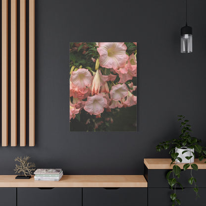 Angels in the Garden Canvas Wall Art - Vibrant Floral Design Nature Photography Decor