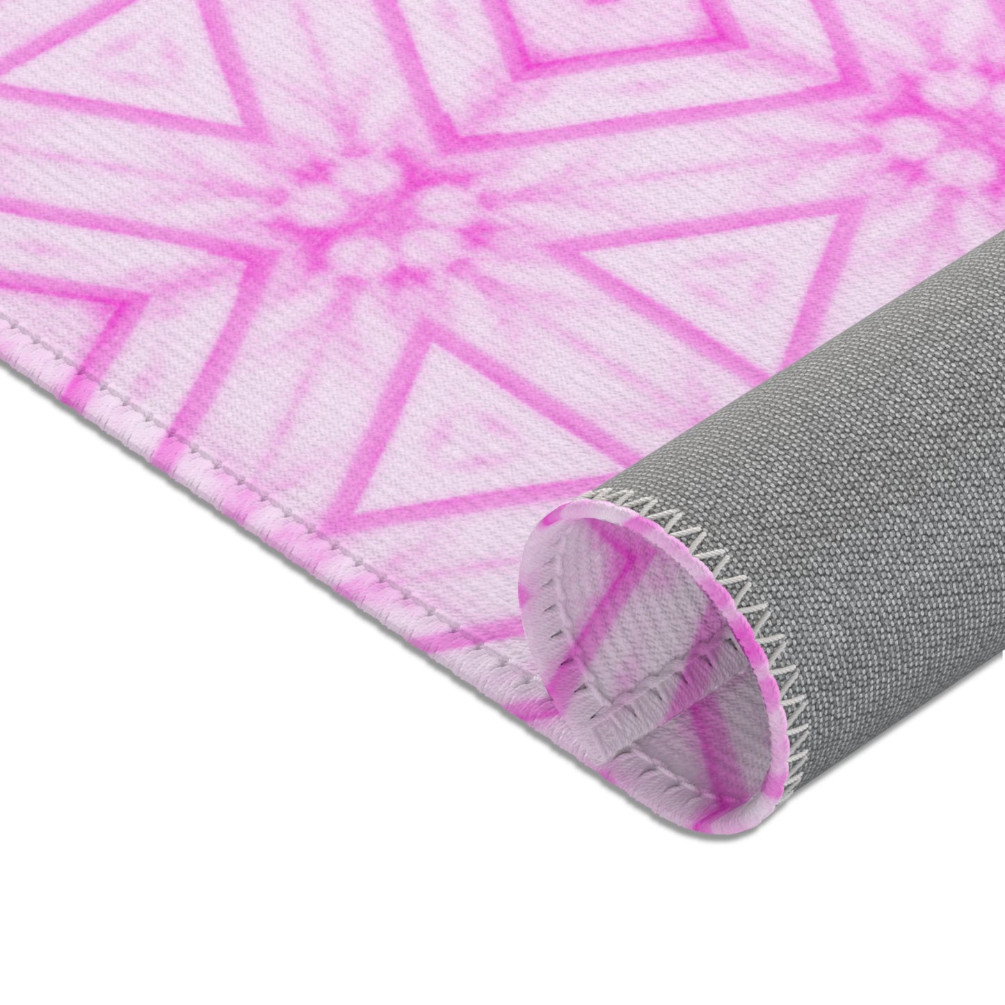 Cherry Blossom Patchwork Area Rug – Sakura Floral Pink Carpet, Japanese Cherry Blossom Design