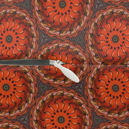 Sun God Mandala Lumbar Pillow – Boho Geometric Throw Pillow for Cozy Modern or Eclectic Home Decor