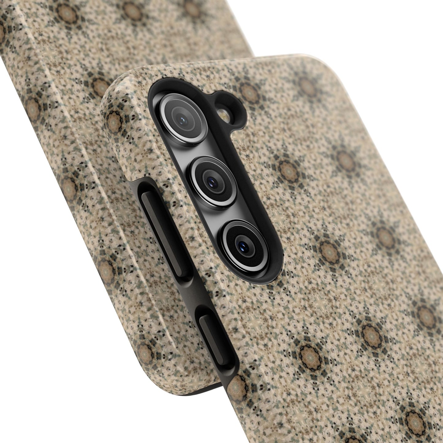 Desert Suns Phone Case – Boho Neutral Sun Pattern, Beige Aesthetic Protective Case for iPhone & Android