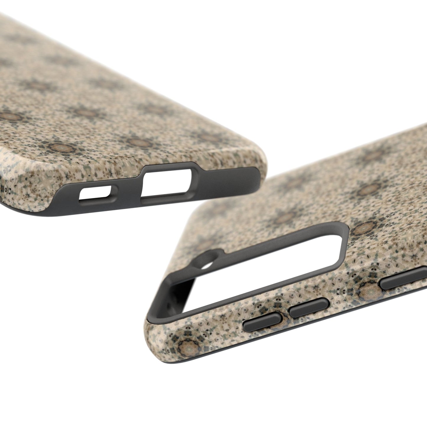 Desert Suns Phone Case – Boho Neutral Sun Pattern, Beige Aesthetic Protective Case for iPhone & Android