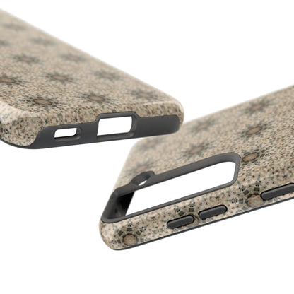 Desert Suns Phone Case – Boho Neutral Sun Pattern, Beige Aesthetic Protective Case for iPhone & Android