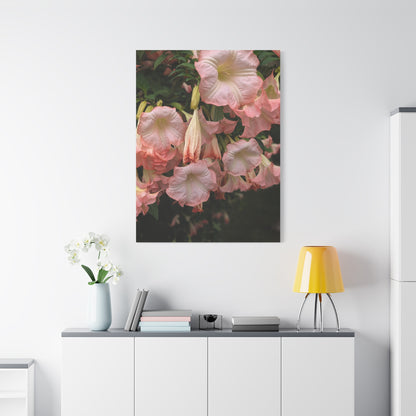 Angels in the Garden Canvas Wall Art - Vibrant Floral Design Nature Photography Decor