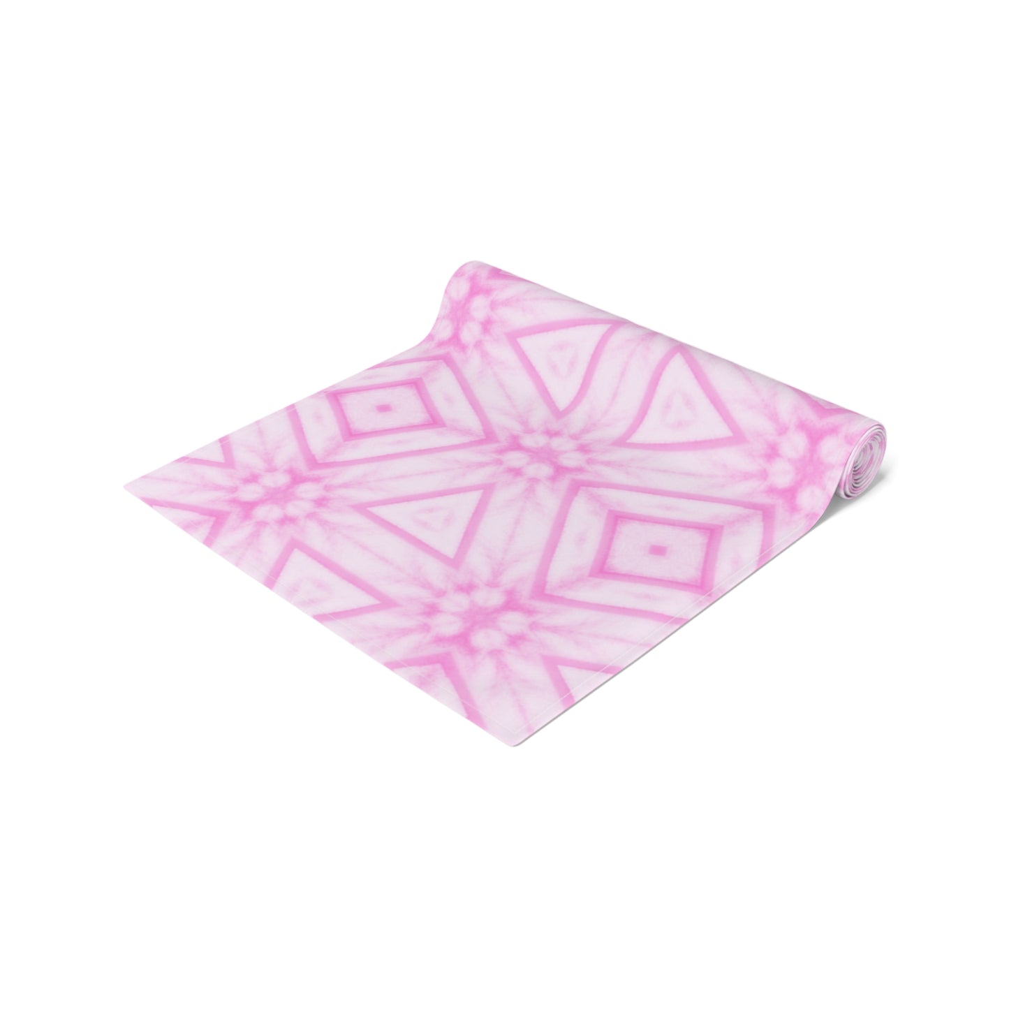 Cherry Blossom Patchwork Table Runner – Sakura Floral Spring Decor, Japanese Cherry Blossom Design