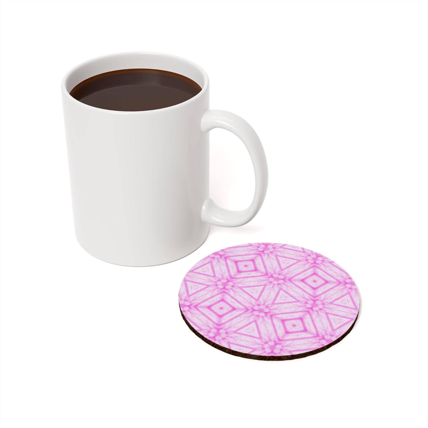 Cherry Blossom Patchwork Coaster – Sakura Floral Drink Coasters, Japanese Cherry Blossom Set