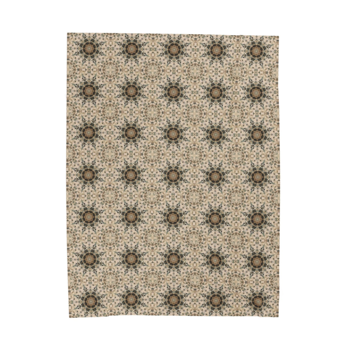 Desert Suns Velveteen Throw Blanket – Warm Southwest-Inspired Sun Pattern for Cozy Modern Homes