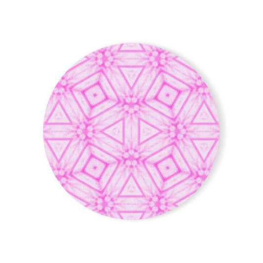 Cherry Blossom Patchwork Coaster – Sakura Floral Drink Coasters, Japanese Cherry Blossom Set