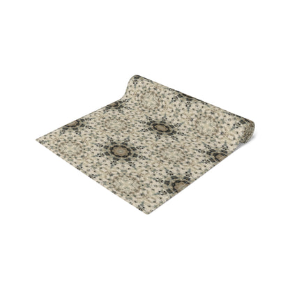 Desert Suns Table Runner – Boho Cotton Dining Decor, Southwestern Sunburst Centerpiece