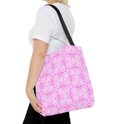 Cherry Blossom Patchwork Tote Bag – Sakura Floral Canvas, Japanese Sakura Design