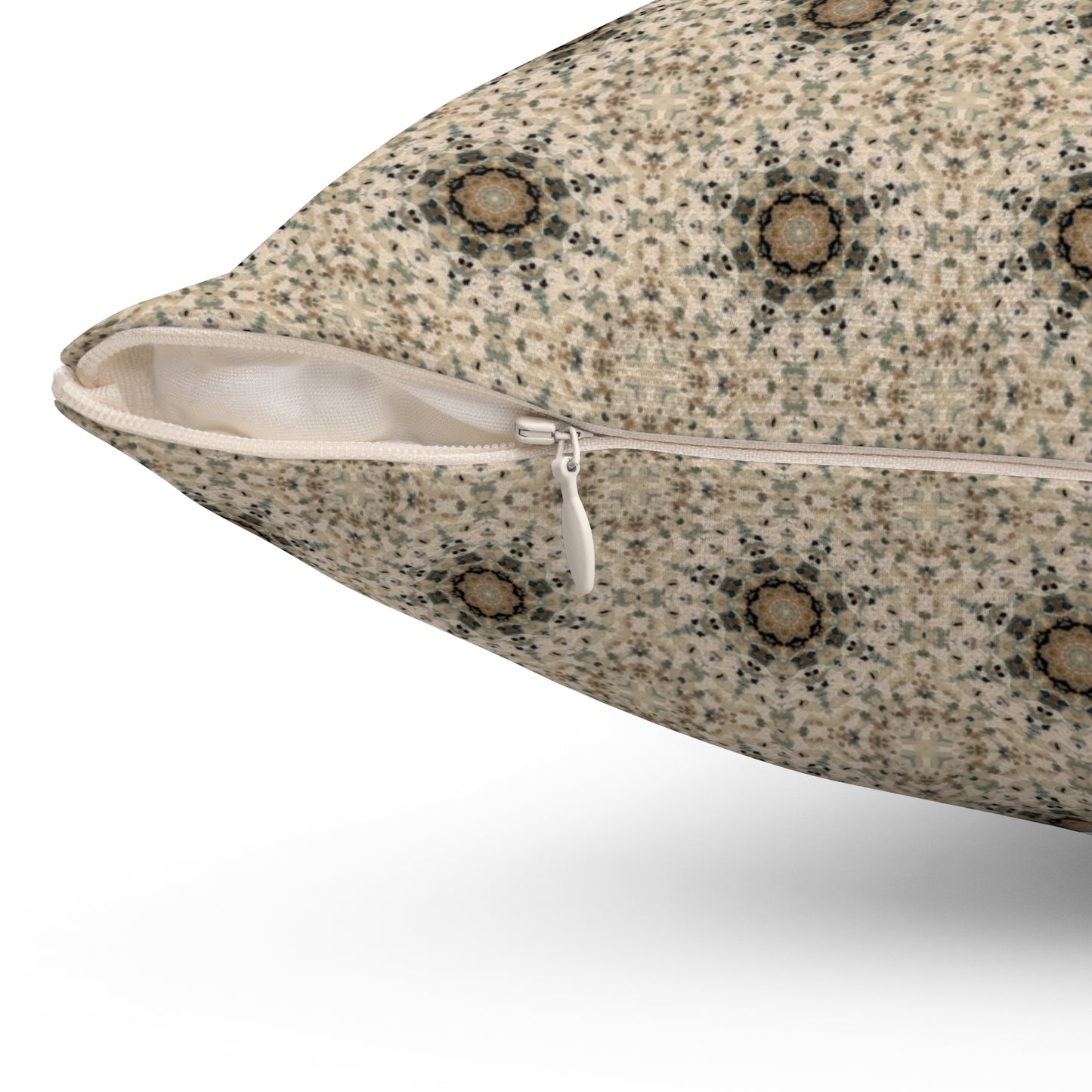 Desert Suns Square Pillow – Boho Desert Sun Throw Pillow, Southwestern Modern Decor Accent