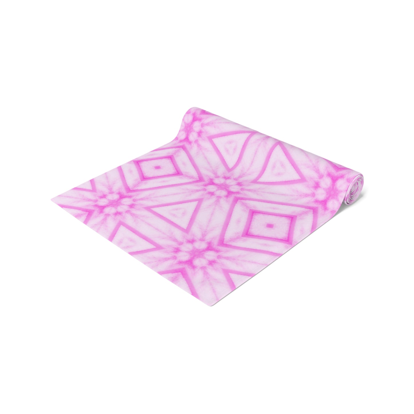 Cherry Blossom Patchwork Table Runner – Sakura Floral Spring Decor, Japanese Cherry Blossom Design