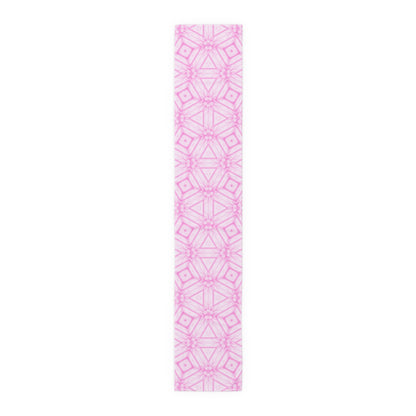 Cherry Blossom Patchwork Table Runner – Sakura Floral Spring Decor, Japanese Cherry Blossom Design