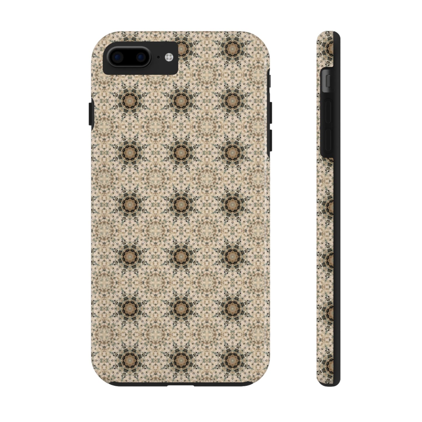 Desert Suns Phone Case – Boho Neutral Sun Pattern, Beige Aesthetic Protective Case for iPhone & Android