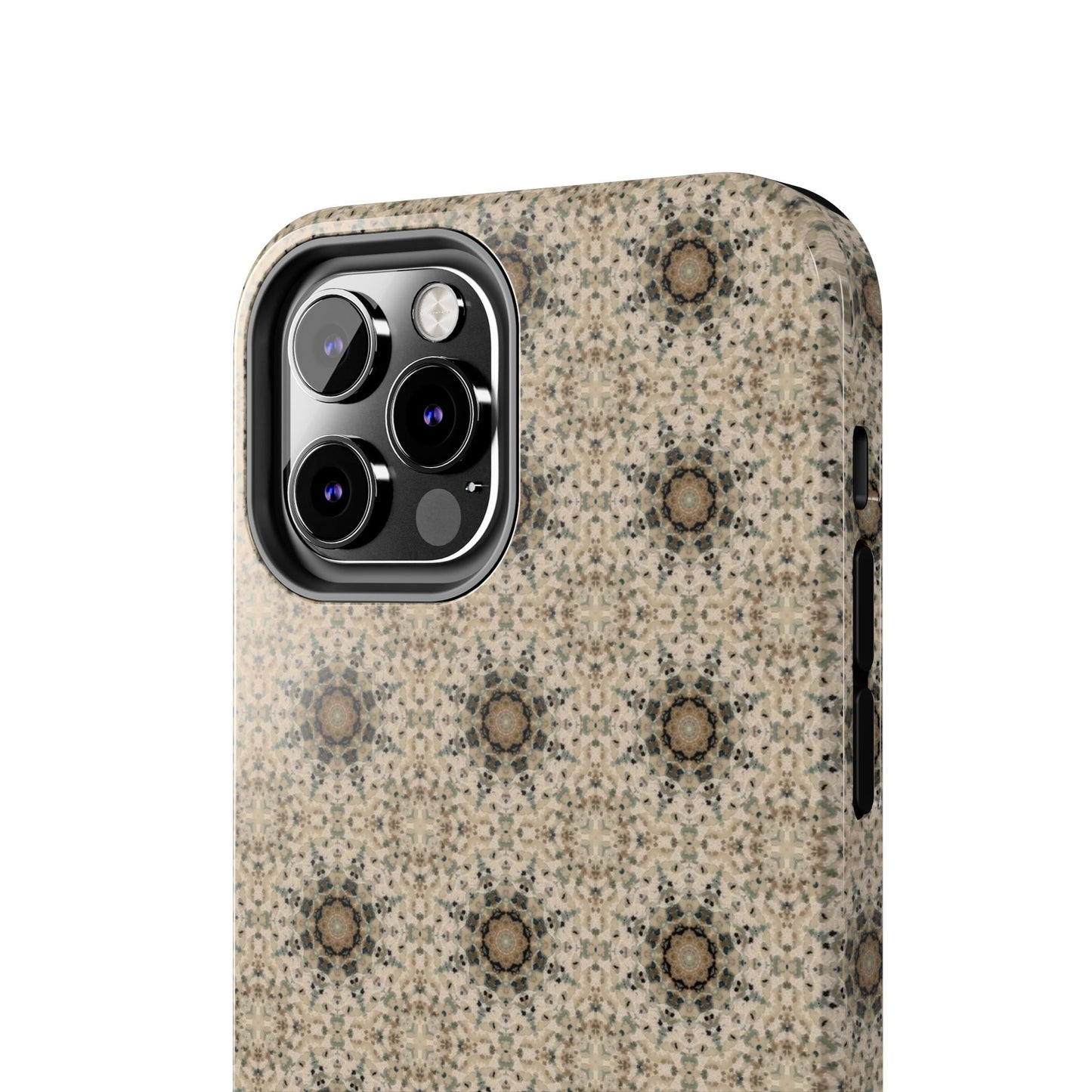 Desert Suns Phone Case – Boho Neutral Sun Pattern, Beige Aesthetic Protective Case for iPhone & Android