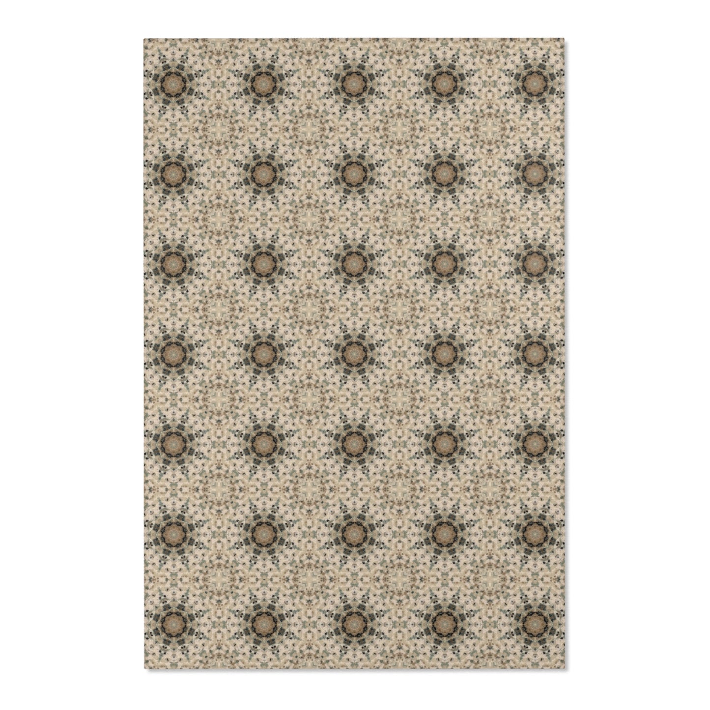 Desert Suns Area Rug – Boho Sunburst Southwestern Earth-Tone Living Room Carpet