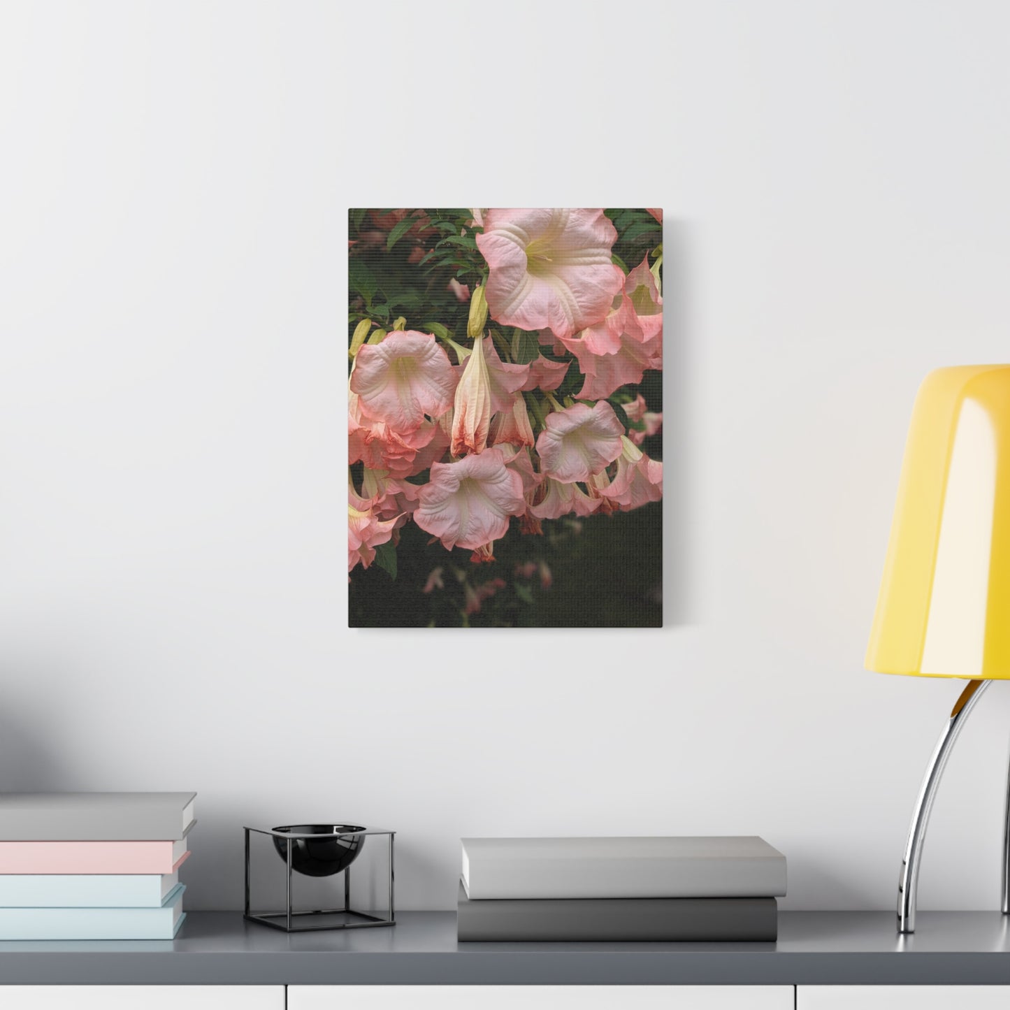Angels in the Garden Canvas Wall Art - Vibrant Floral Design Nature Photography Decor