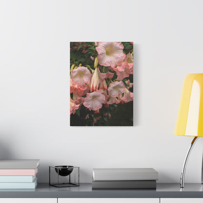 Angels in the Garden Canvas Wall Art - Vibrant Floral Design Nature Photography Decor