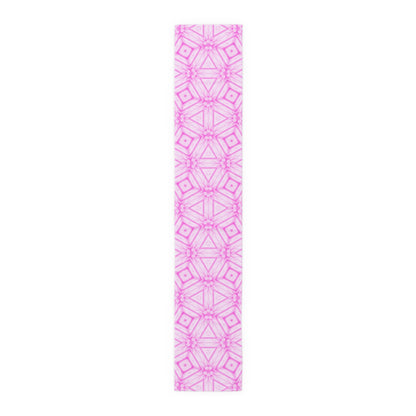 Cherry Blossom Patchwork Table Runner – Sakura Floral Spring Decor, Japanese Cherry Blossom Design