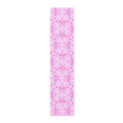 Cherry Blossom Patchwork Table Runner – Sakura Floral Spring Decor, Japanese Cherry Blossom Design