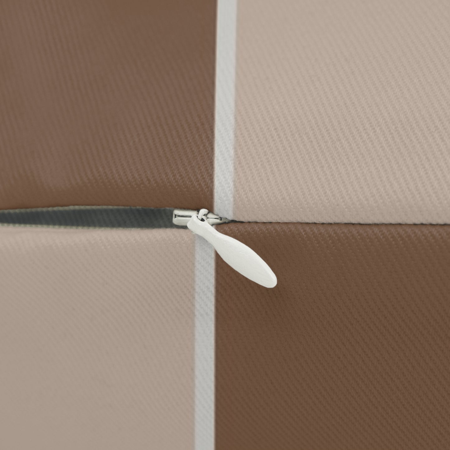 Neutral Brick Pattern Lumbar Pillow – Earth Tone Mosaic Cushion for Rustic Modern or Farmhouse Decor