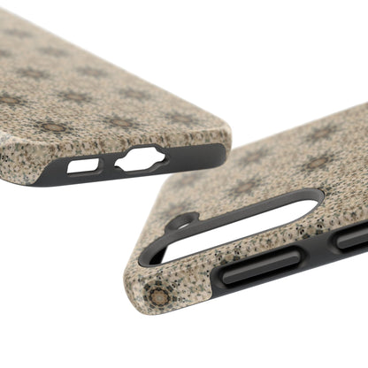 Desert Suns Phone Case – Boho Neutral Sun Pattern, Beige Aesthetic Protective Case for iPhone & Android
