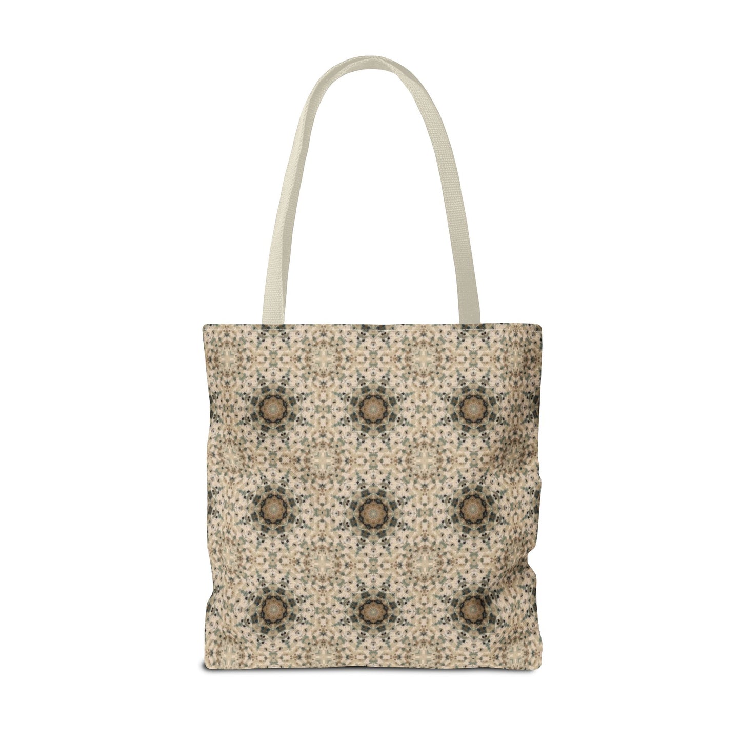 Desert Suns Tote Bag – Boho Desert Sun Pattern, Southwestern Earth-Tone Minimalist Carryall