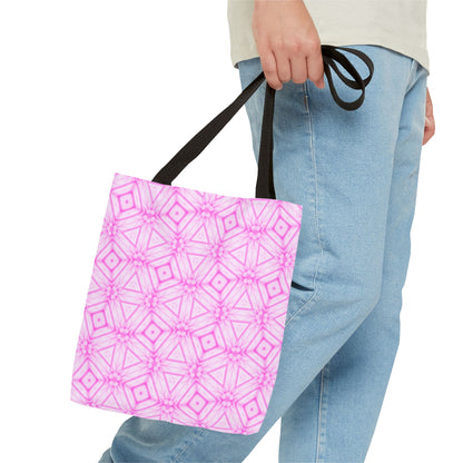 Cherry Blossom Patchwork Tote Bag – Sakura Floral Canvas, Japanese Sakura Design