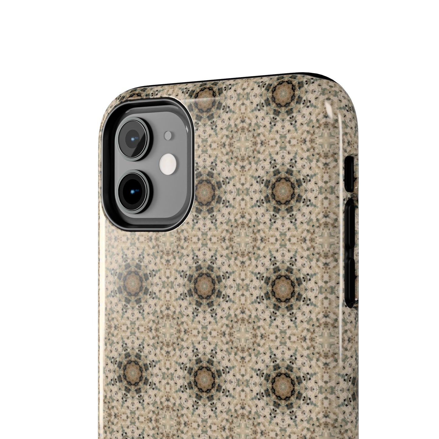 Desert Suns Phone Case – Boho Neutral Sun Pattern, Beige Aesthetic Protective Case for iPhone & Android
