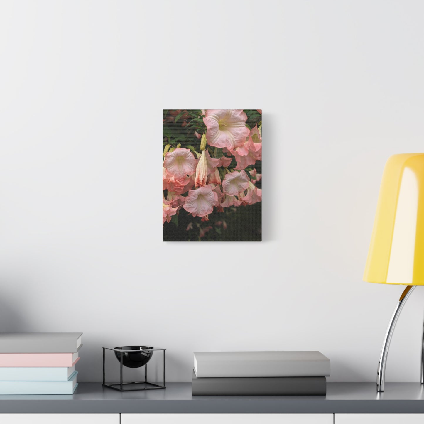 Angels in the Garden Canvas Wall Art - Vibrant Floral Design Nature Photography Decor