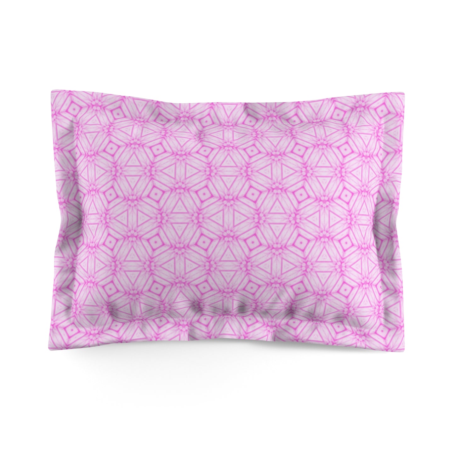 Cherry Blossom Patchwork Pillow Sham – Sakura Floral Pink Bedding Cover