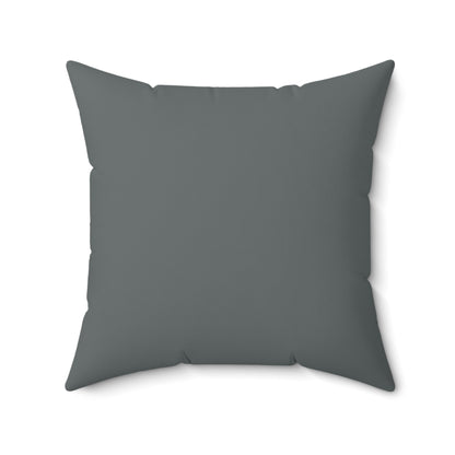 Blue Quilt Pattern Decorative Square Pillow – Colorful Geometric Throw Pillow for Living Room or Bedroom