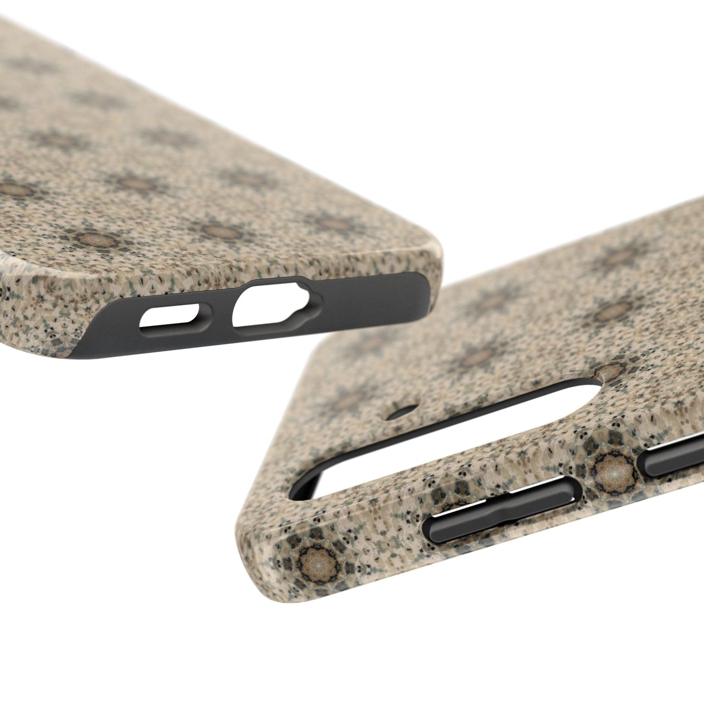 Desert Suns Phone Case – Boho Neutral Sun Pattern, Beige Aesthetic Protective Case for iPhone & Android