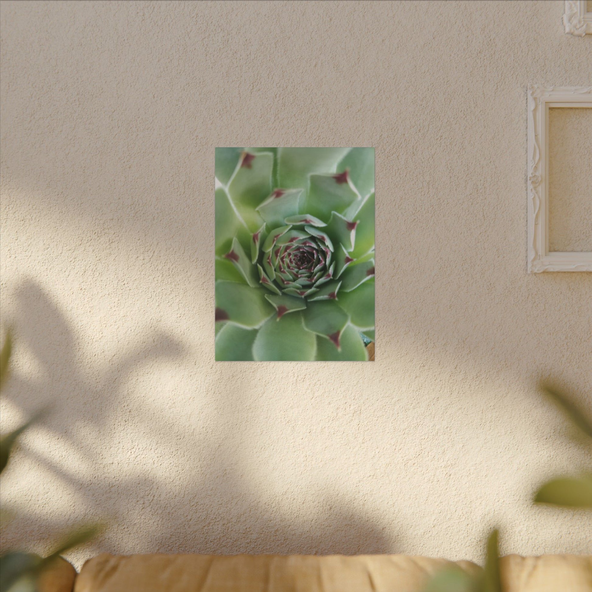 macro botanical plant canvas decor