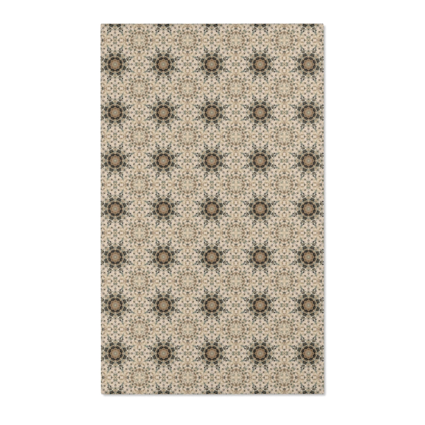 Desert Suns Area Rug – Boho Sunburst Southwestern Earth-Tone Living Room Carpet