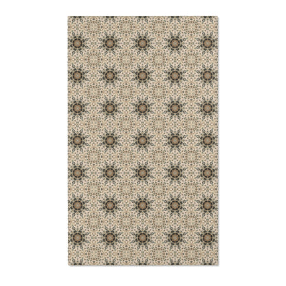 Desert Suns Area Rug – Boho Sunburst Southwestern Earth-Tone Living Room Carpet