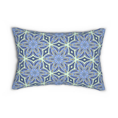 soft tone floral accent pillow for living room