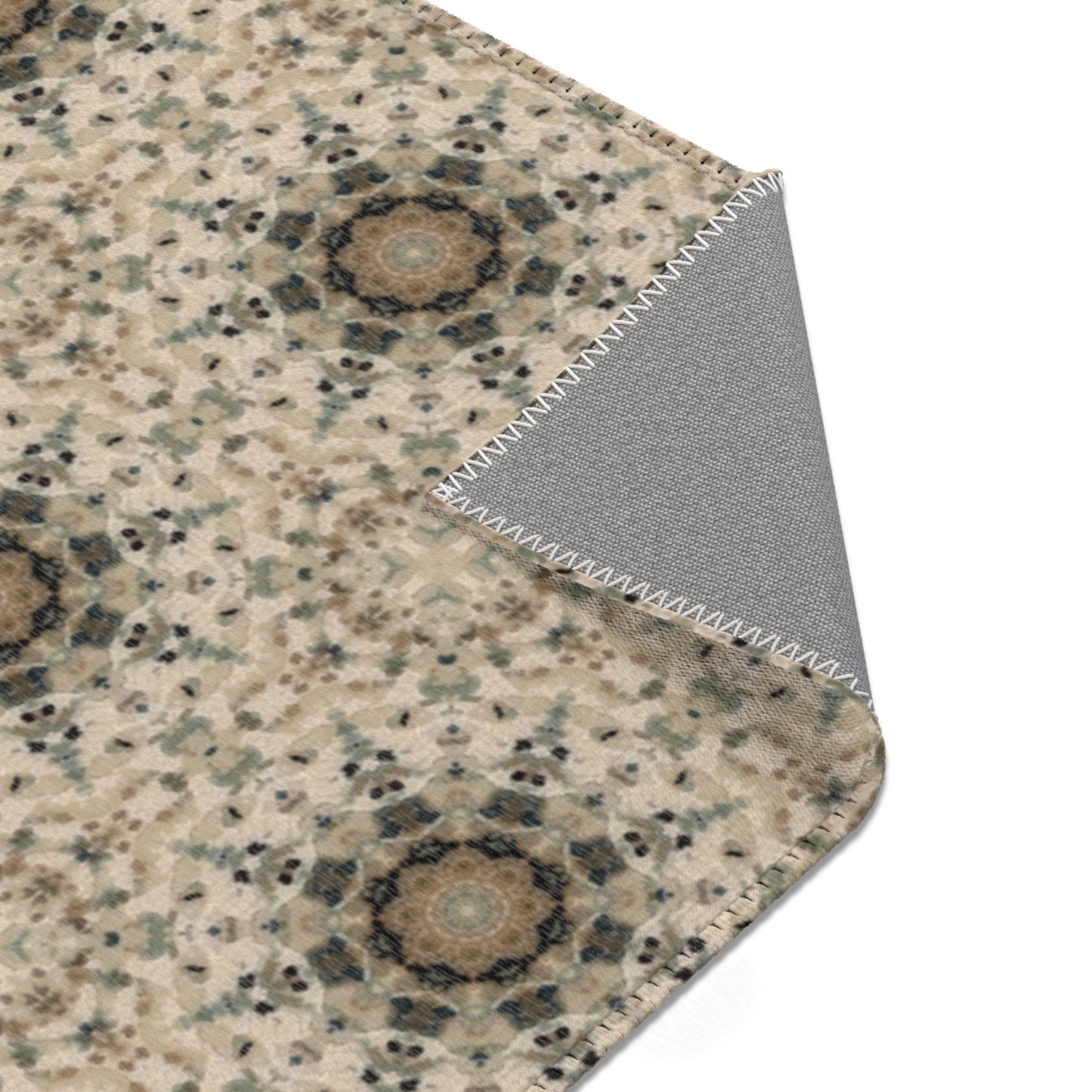 Desert Suns Area Rug – Boho Sunburst Southwestern Earth-Tone Living Room Carpet