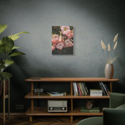 Angels in the Garden Canvas Wall Art - Vibrant Floral Design Nature Photography Decor