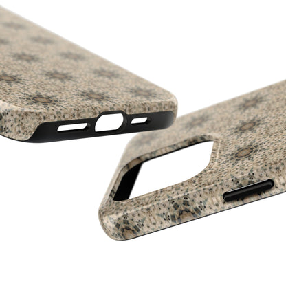 Desert Suns Phone Case – Boho Neutral Sun Pattern, Beige Aesthetic Protective Case for iPhone & Android