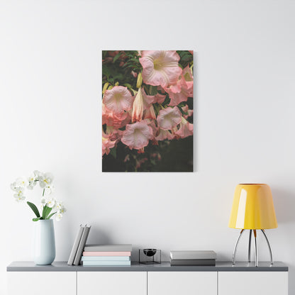Angels in the Garden Canvas Wall Art - Vibrant Floral Design Nature Photography Decor