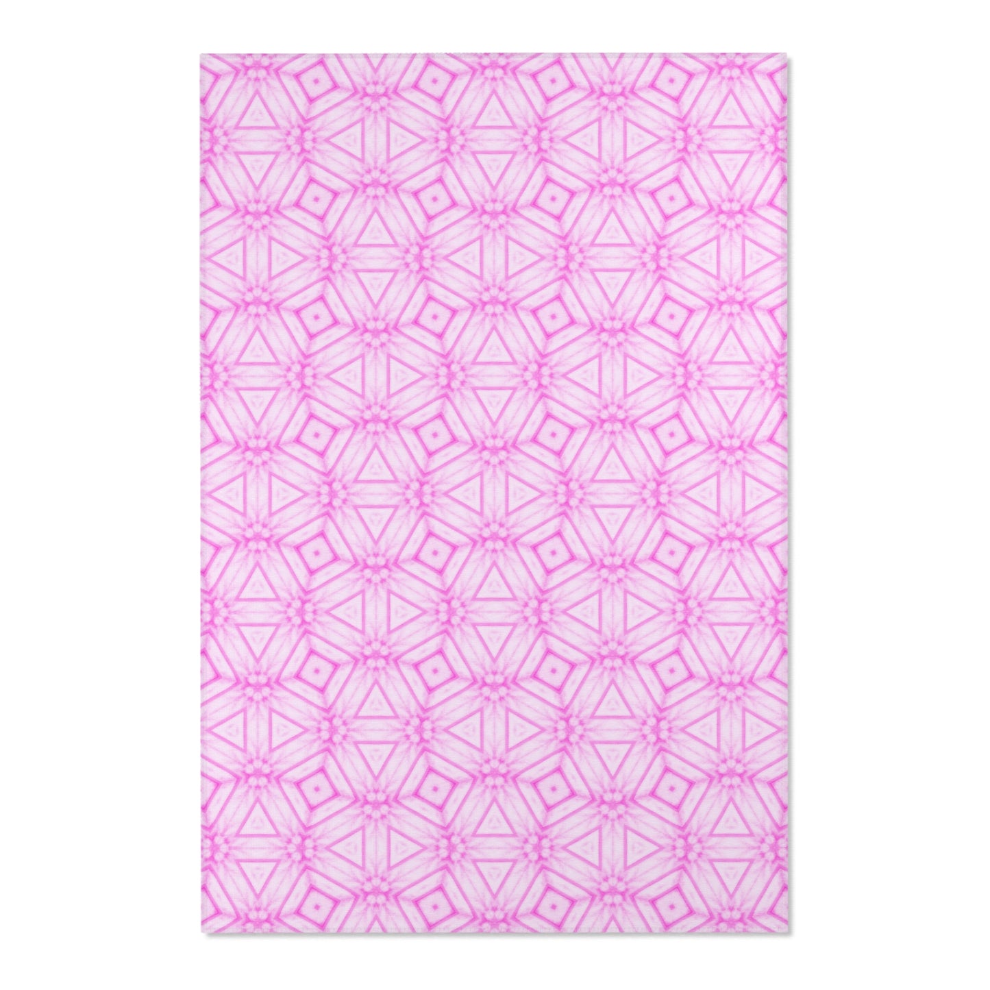 Cherry Blossom Patchwork Area Rug – Sakura Floral Pink Carpet, Japanese Cherry Blossom Design