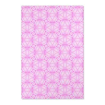 Cherry Blossom Patchwork Area Rug – Sakura Floral Pink Carpet, Japanese Cherry Blossom Design