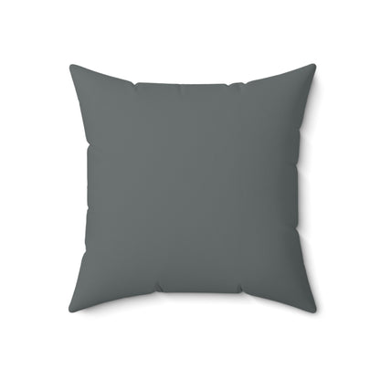 Blue Quilt Pattern Decorative Square Pillow – Colorful Geometric Throw Pillow for Living Room or Bedroom