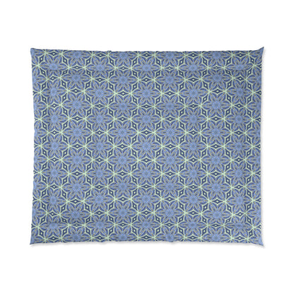 soft tone botanical comforter queen size