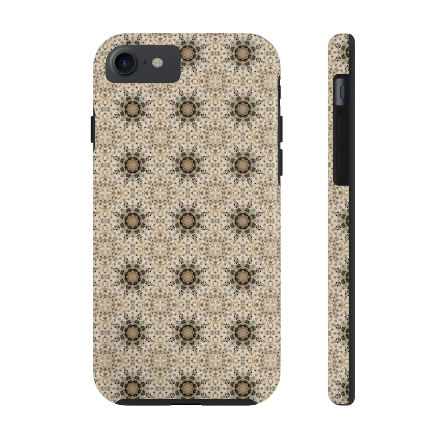 Desert Suns Phone Case – Boho Neutral Sun Pattern, Beige Aesthetic Protective Case for iPhone & Android