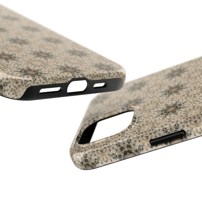 Desert Suns Phone Case – Boho Neutral Sun Pattern, Beige Aesthetic Protective Case for iPhone & Android