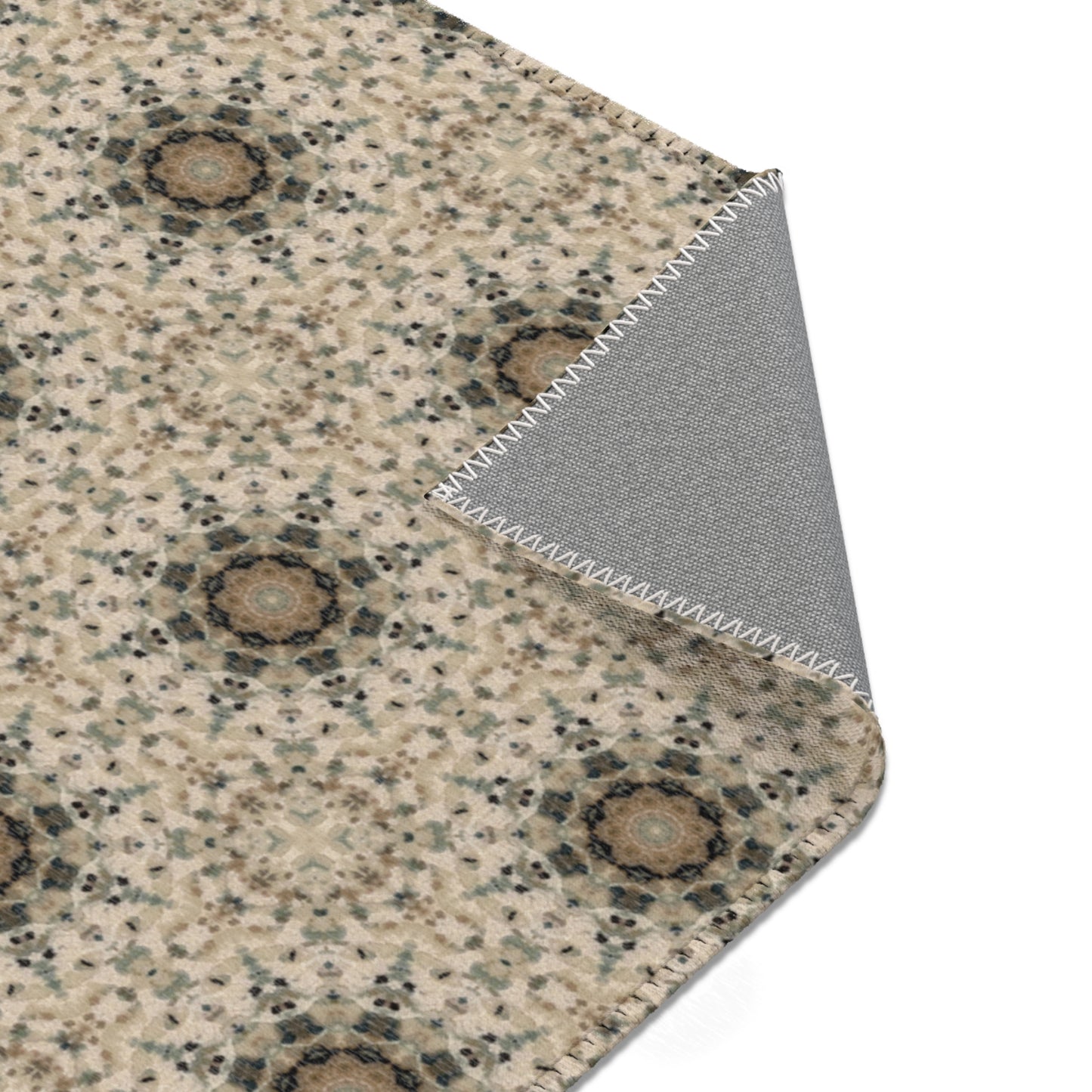 Desert Suns Area Rug – Boho Sunburst Southwestern Earth-Tone Living Room Carpet