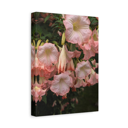 Angels in the Garden Canvas Wall Art - Vibrant Floral Design Nature Photography Decor